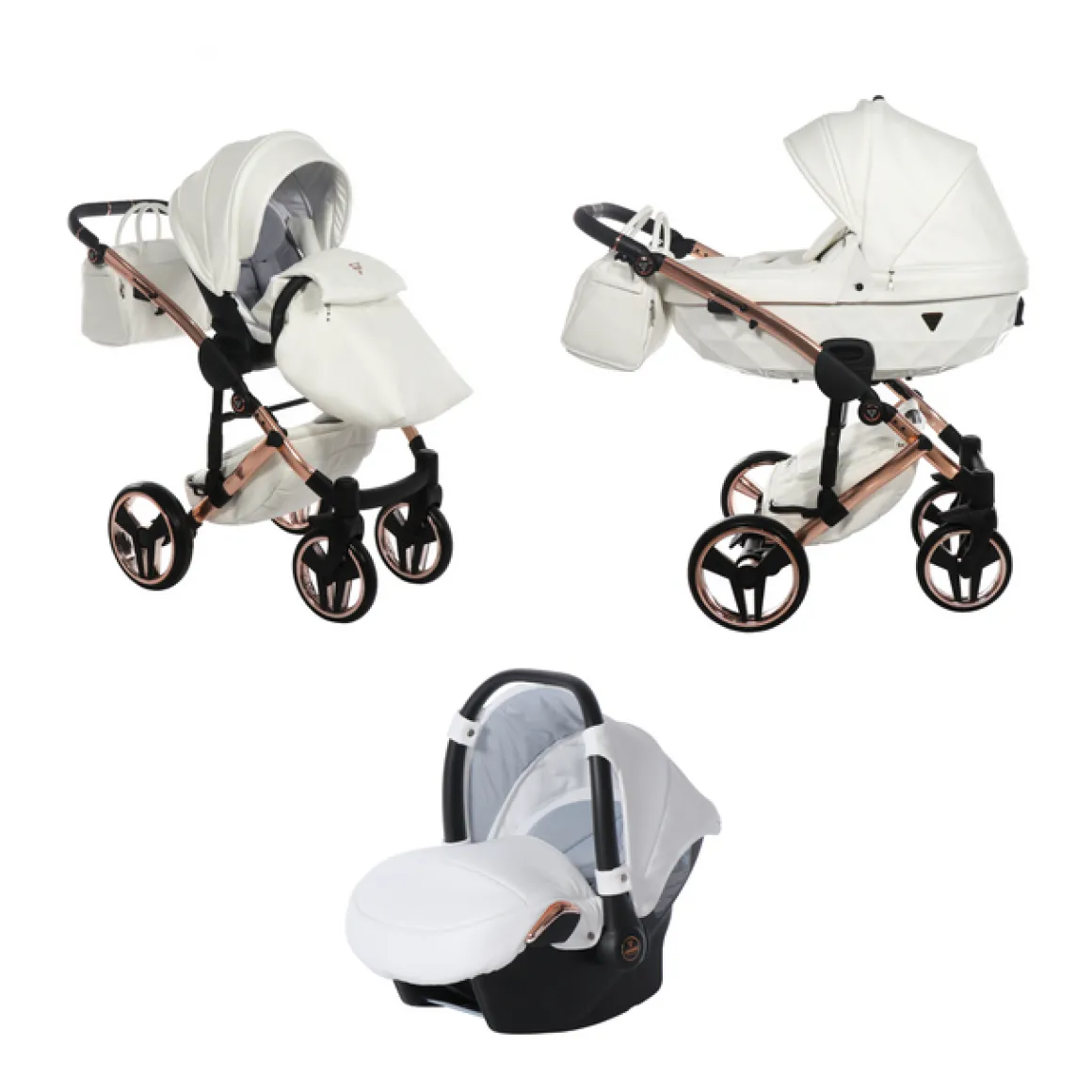 Junama Flo Individual - White Rose Gold - 3 in 1