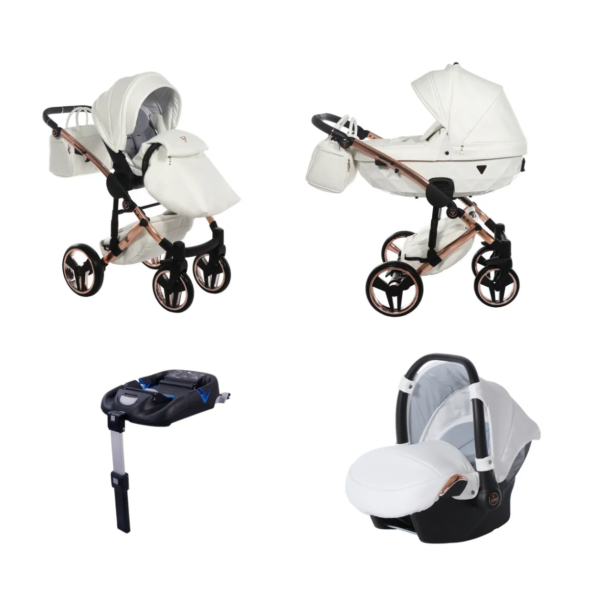 Junama Flo Individual - White Rose Gold - 4 in 1