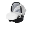 JUNAMA FLUO INDIVIDUAL WHITE SILVER CAR SEAT