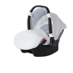 JUNAMA FLUO INDIVIDUAL WHITE GOLD CAR SEAT