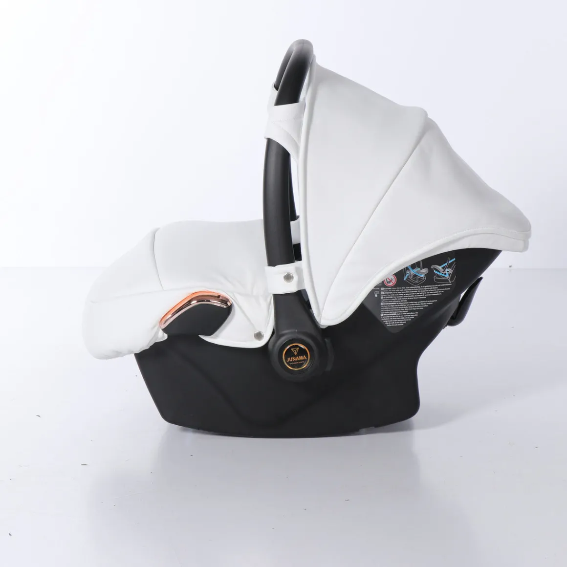 JUNAMA FLUO INDIVIDUAL WHITE ROSE GOLD CAR SEAT