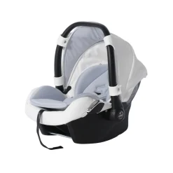JUNAMA FLUO INDIVIDUAL WHITE SILVER CAR SEAT