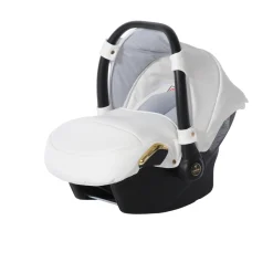JUNAMA FLUO INDIVIDUAL WHITE GOLD CAR SEAT