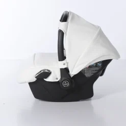 JUNAMA FLUO INDIVIDUAL WHITE SILVER CAR SEAT