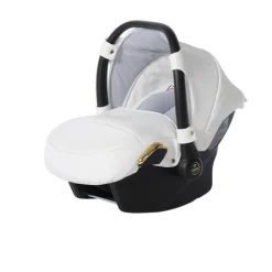 JUNAMA FLUO INDIVIDUAL WHITE GOLD CAR SEAT