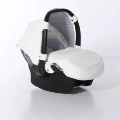 JUNAMA FLUO INDIVIDUAL WHITE SILVER CAR SEAT