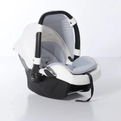 JUNAMA FLUO INDIVIDUAL WHITE SILVER CAR SEAT