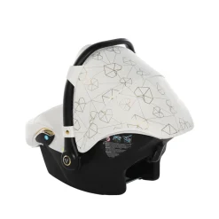 JUNAMA HEART WHITE GOLD CAR SEAT