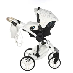 JUNAMA HEART WHITE GOLD CAR SEAT