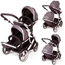 Kids Kargo - Duellette Hybrid - Tandem Double Stroller
