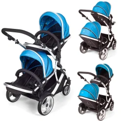 Kids Kargo - Duellette Hybrid - Tandem Double Stroller