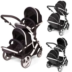Kids Kargo - Duellette Hybrid - Tandem Double Stroller