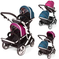 Kids Kargo - Duellette Hybrid - Tandem Double Stroller