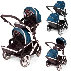 Kids Kargo - Duellette Hybrid - Tandem Double Stroller