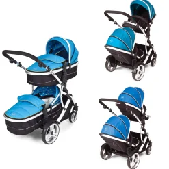 Kids Kargo - Duellette Twins - Tandem Double Stroller