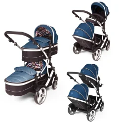 Kids Kargo - Duellette Twins - Tandem Double Stroller