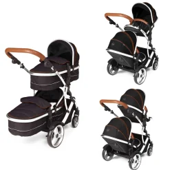 Kids Kargo - Duellette Twins - Tandem Double Stroller
