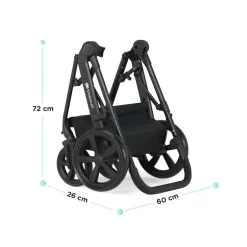 Kinderkraft - A-TOUR Travel System - Black