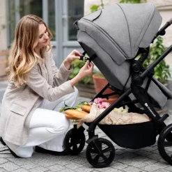 Kinderkraft - A-TOUR Travel System - Light Grey