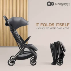 Kinderkraft Nubi2 Pushchair - Pink Quartz