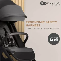 Kinderkraft Nubi2 Pushchair - Pink Quartz