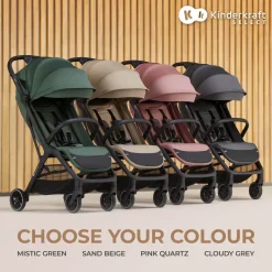 Kinderkraft Nubi2 Pushchair - Sand Beige