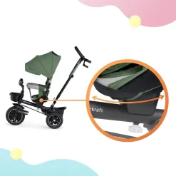 Kinderkraft Spinstep Tricycle - Green