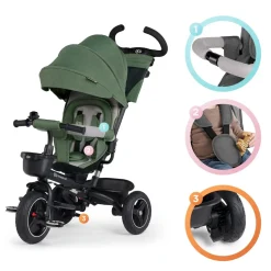 Kinderkraft Spinstep Tricycle - Green