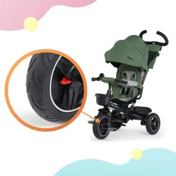 Kinderkraft Spinstep Tricycle - Green
