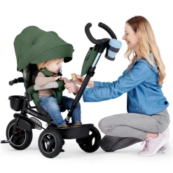Kinderkraft Spinstep Tricycle - Green