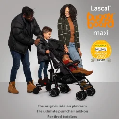 Lascal -  Maxi BuggyBoard - Black Croc