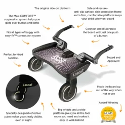 Lascal -  Maxi BuggyBoard - Black Croc