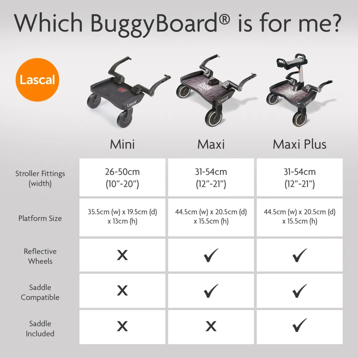 Lascal - Mini BuggyBoard - Noughts and Crosses
