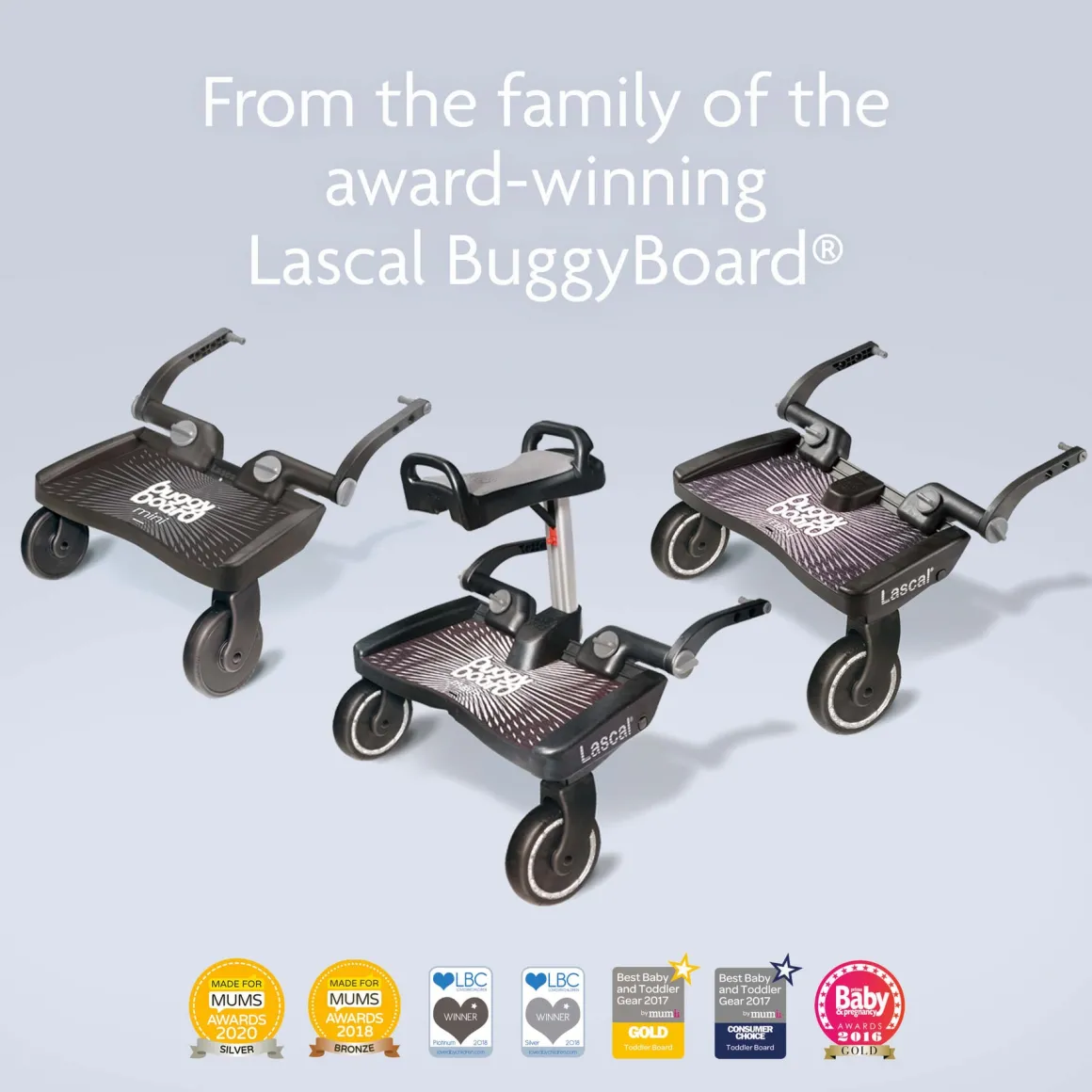 Lascal - Mini BuggyBoard - Noughts and Crosses