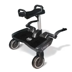Lascal BuggyBoard Maxi Plus - Black Croc with Black Saddle