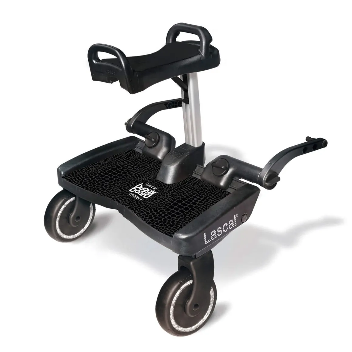 Lascal BuggyBoard Maxi Plus - Black Croc with Black Saddle