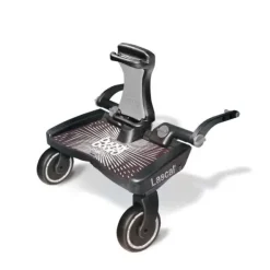 Lascal BuggyBoard Maxi Plus - Black with Grey Saddle