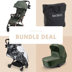 Leclerc Baby Influencer with Carrycot Bundle