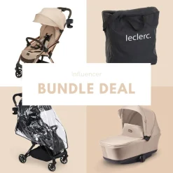 Leclerc Baby Influencer with Carrycot Bundle
