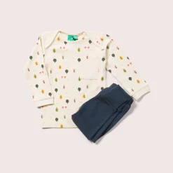 Little Green Radicals - Autumn Forest Organic T-Shirt & Jogger Playset