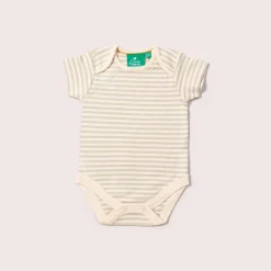 Little Green Radicals - Counting Sheep Organic Baby Bodysuit Set - 2 Pack