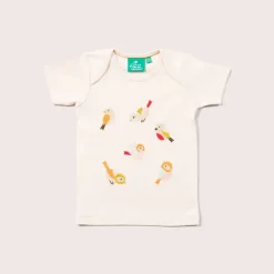 Little Green Radicals - Little Birds Applique Short SleeveT-Shirt