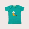 Little Green Radicals - Little Bird Applique Short Sleeve T-Shirt