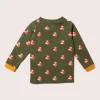 Little Green Radicals - Little Fox Long Sleeve T-Shirt