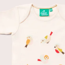Little Green Radicals - Little Birds Applique Short SleeveT-Shirt