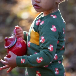 Little Green Radicals - Little Fox Organic T-Shirt & Jogger Playset