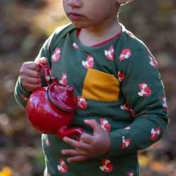 Little Green Radicals - Little Fox Organic T-Shirt & Jogger Playset