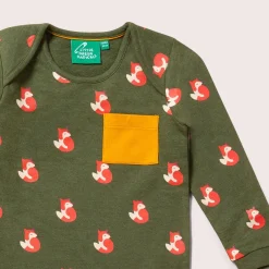 Little Green Radicals - Little Fox Organic T-Shirt & Jogger Playset
