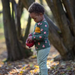 Little Green Radicals - Little Fox Organic T-Shirt & Jogger Playset