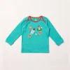 Little Green Radicals - Night Sky Appliqué T-Shirt